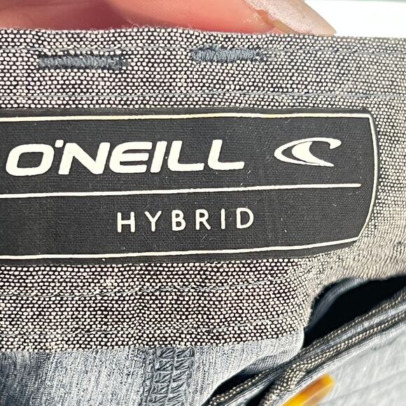 O'NEILL Men's Hybrid Shorts Blue-Gray 34 Swimwear Coastal Vacation - Picture 3 of 5